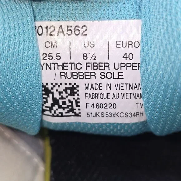 Asics Gel Excite 7 Women's Sz 8.5 Magnetic Blue Orange Running Shoes (1012A562) - Picture 9 of 9